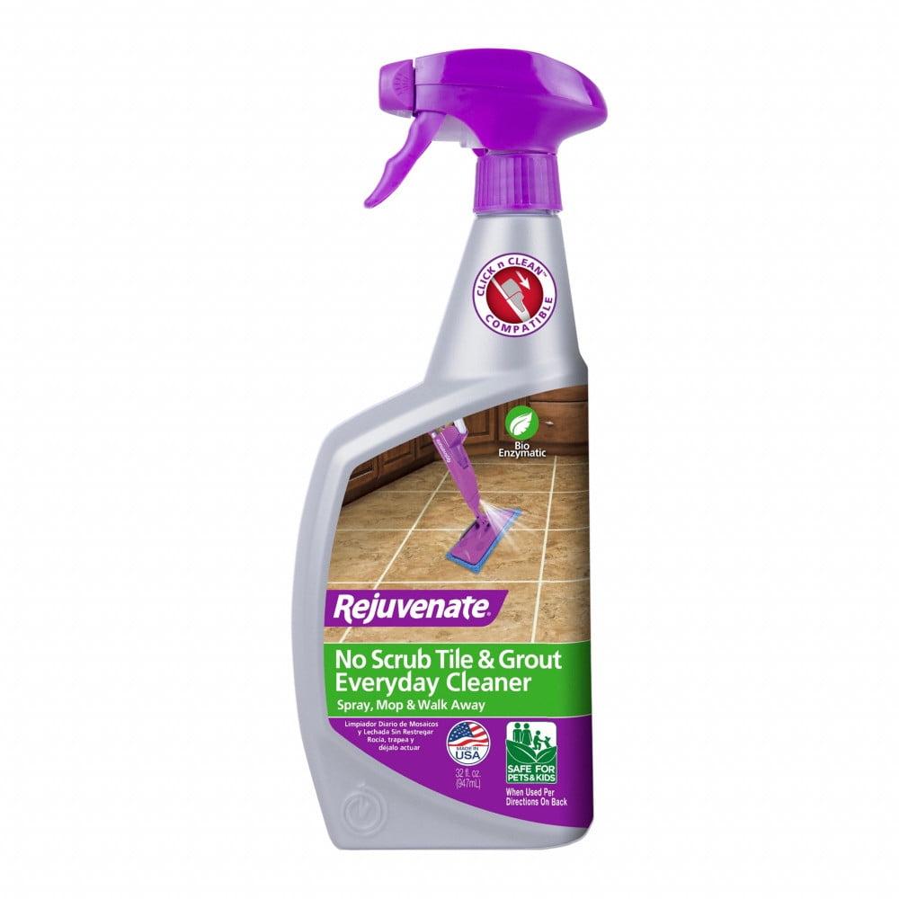 Rejuvenate 32 oz Bio-Enzymatic No Scrub Tile and Grout Cleaner