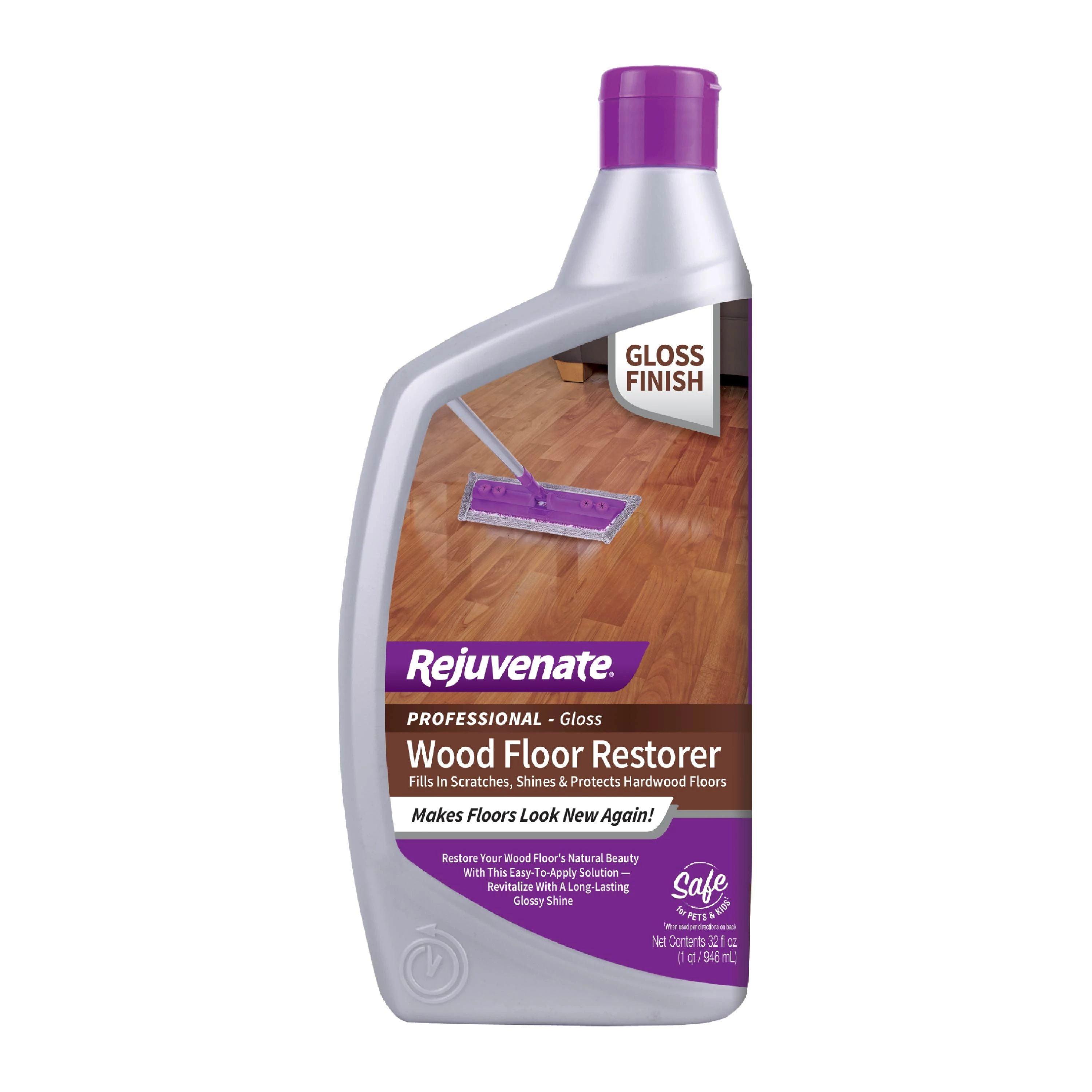 Rejuvenate Floor Cleaners Semi-Gloss Floor Polish Liquid 32 oz