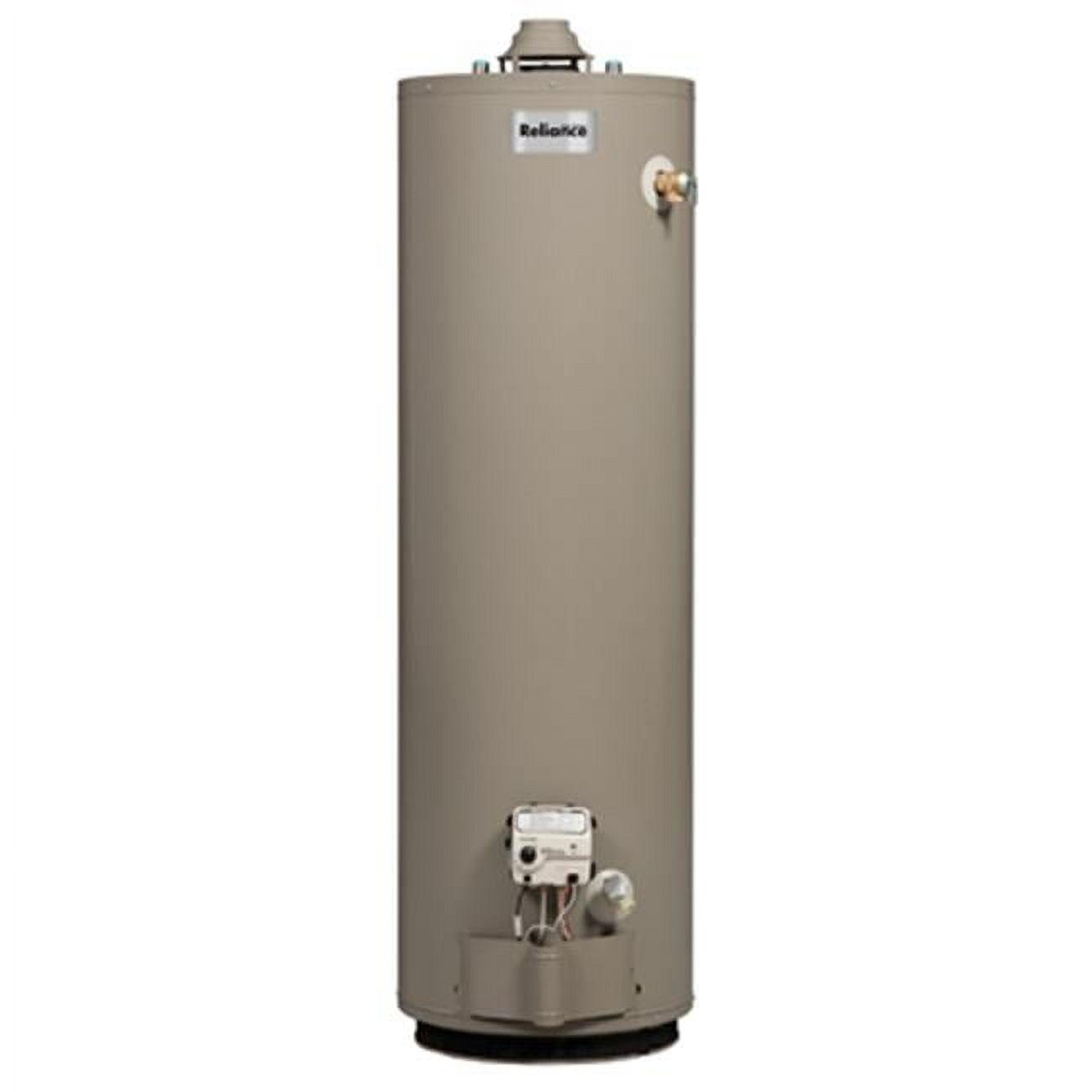 Reliance 50 Gallon Natural Gas Water Heater with Self-Cleaning Feature