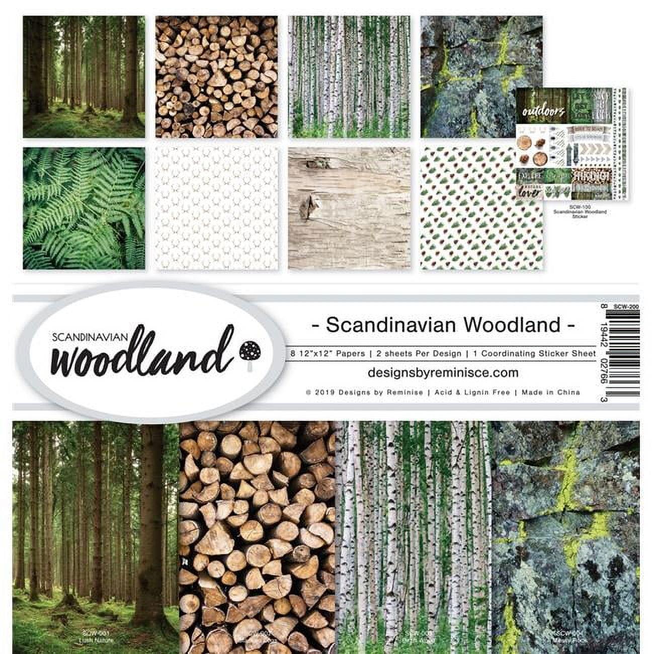 Reminisce Collection Kit 12"X12"-Scandinavian Woodland