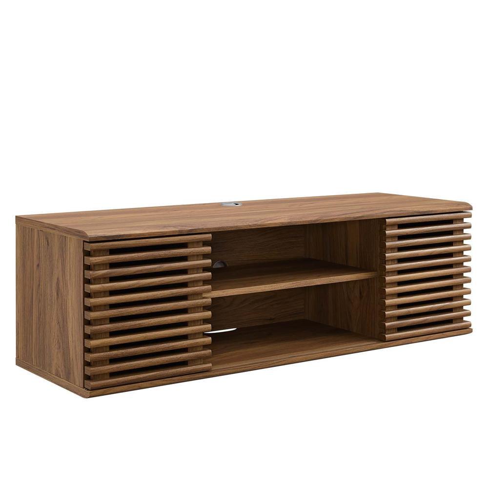 Modway Render 46 Wall-Mount Media Console TV Stand