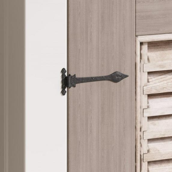 Doors Spear Tip Wrought Iron Strap Hinge