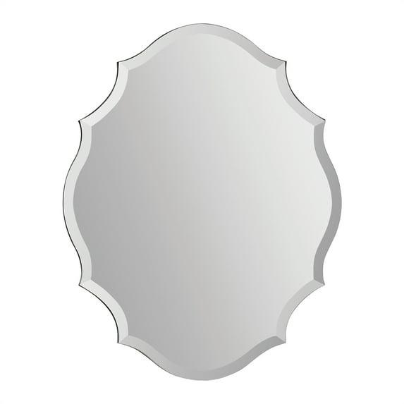 Renwil Emma Mirror in Wave Pattern Frame