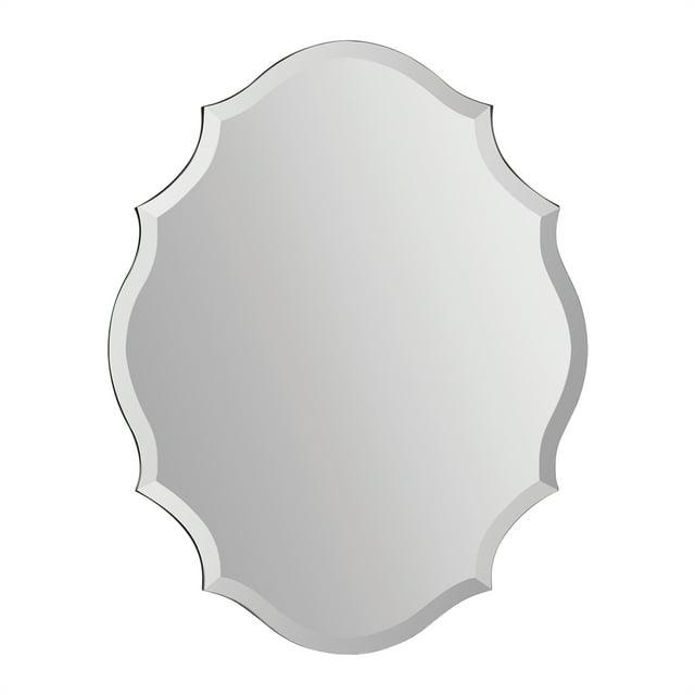 Renwil Emma Mirror in Wave Pattern Frame