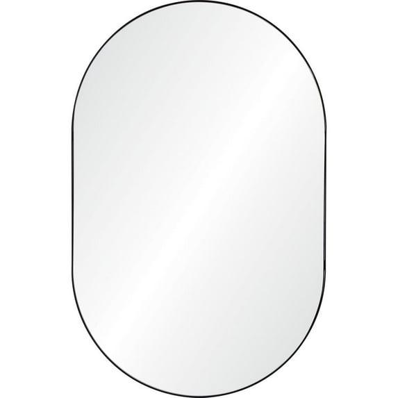 Renwil Webster 26 in. x 40 in. Oval Framed Mirror