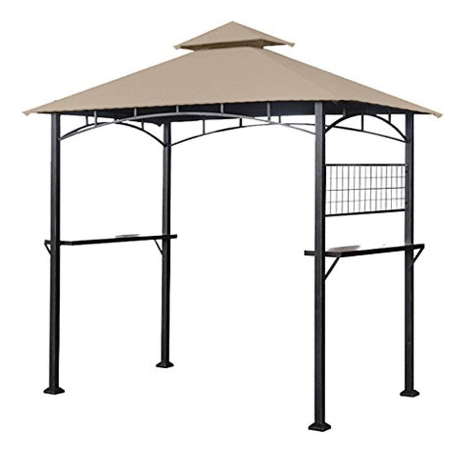 Beige Whisper Two-Tiered 8' x 5' Replacement Canopy