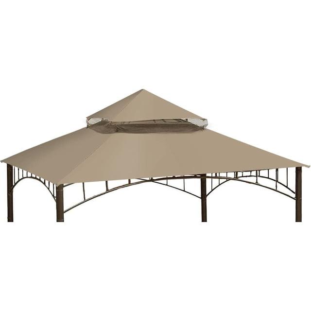 Replacement Canopy roof for Target Madaga Gazebo Model L-GZ136PST (Beige1)