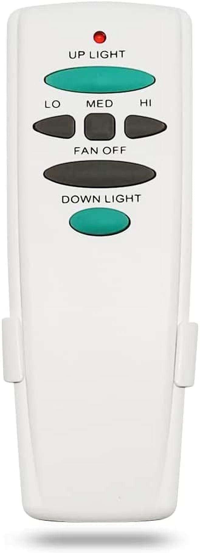 Hampton Bay UC7078T Replacement for Ceiling Fan Remote UC7078T with Up Down Light, L3H2010FANHD Fan-HD Fan-HD6 (Remote Only)