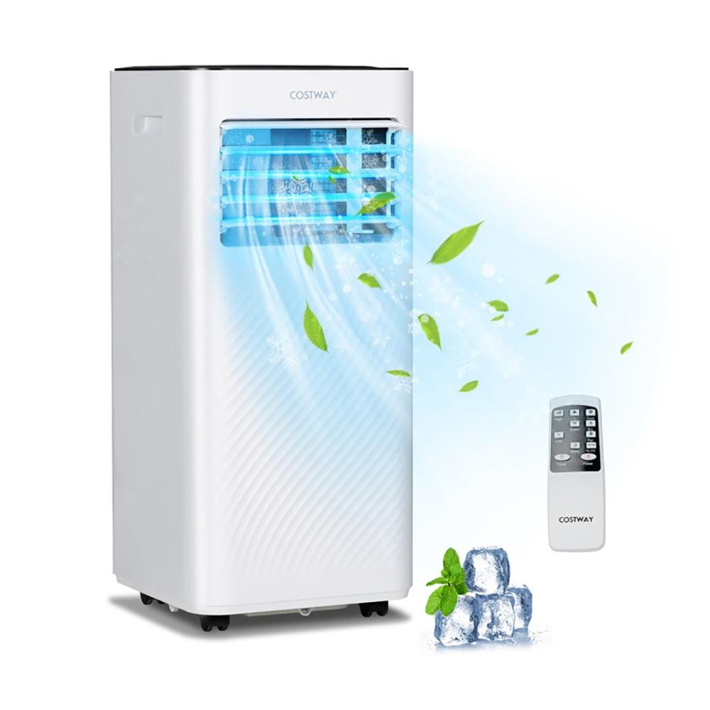 Costway 10000 BTU Portable Air Conditioner 4-in-1 AC with Cool Fan Humidifier Sleep Mode