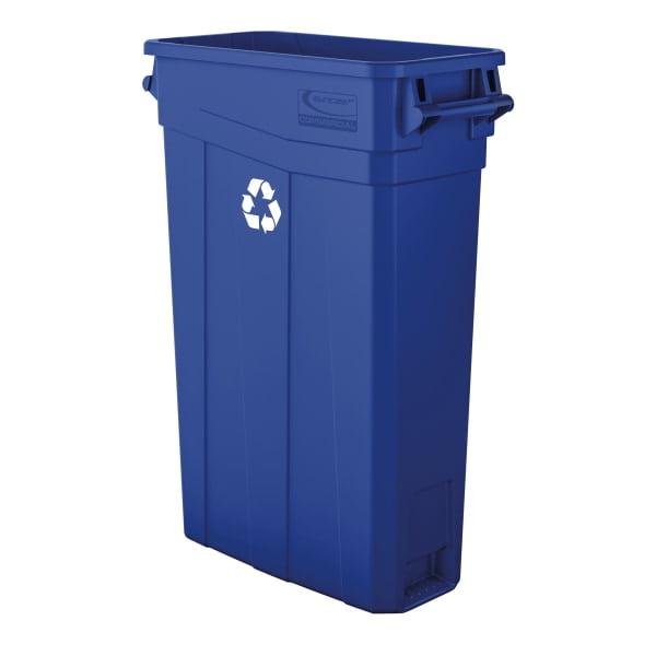 Plastic Open Trash Can - 23 Gallons