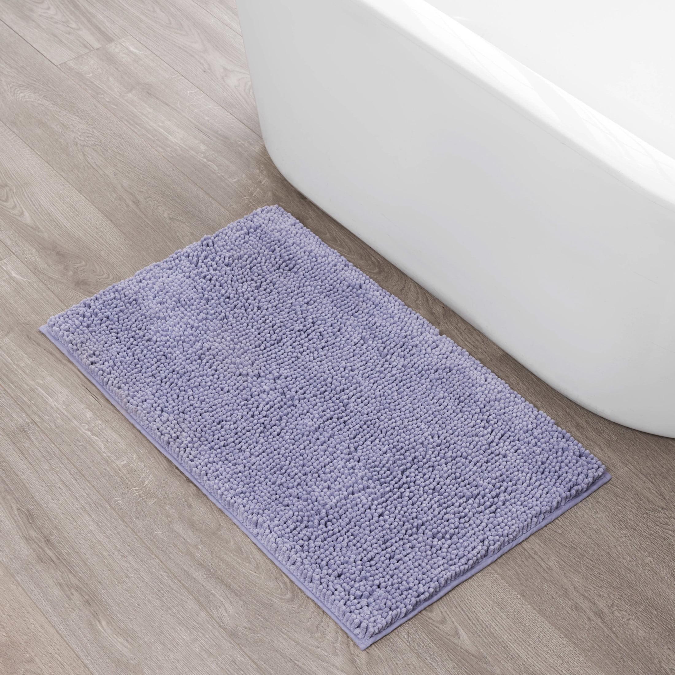 Resort Collection Chenille Plush Loop Bath Mats