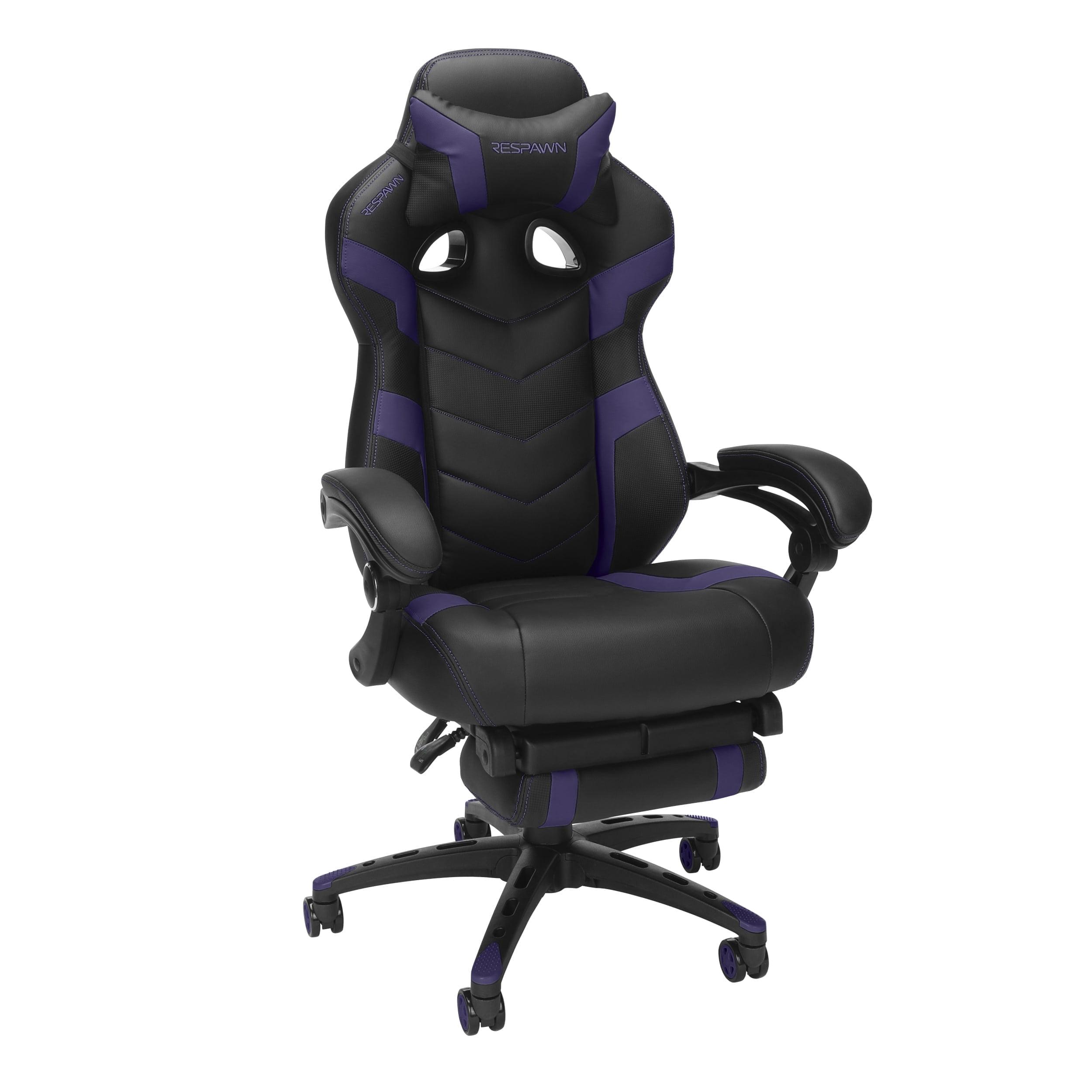 Respawn RESPAWN 110 Pro Gaming Chair - Gaming Chair with Footrest, Reclining Gaming Chair, Video Gaming Computer Desk Chair, Adjustable Desk Chair, Gaming Chairs For Adults With Headrest Pillow