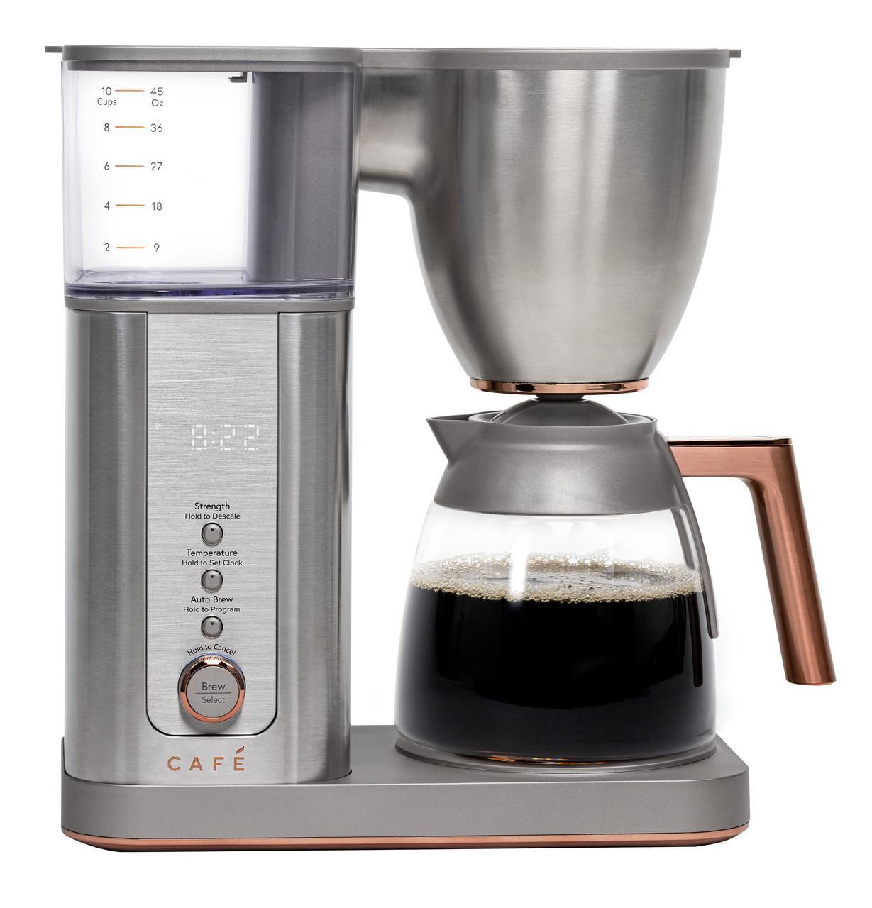 Café C7CDABS2RS3 Café 10-Cup Specialty Drip Coffee Maker with Glass Carafe