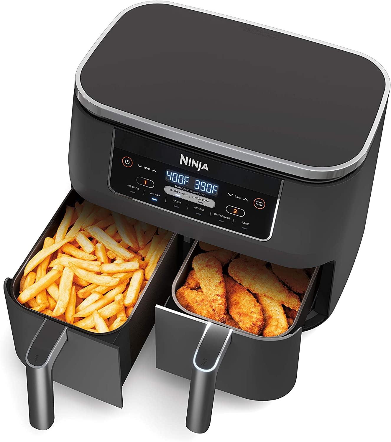 Ninja Foodi ® 2-Basket 8-Qt. Air Fryer with DualZone™ Technology