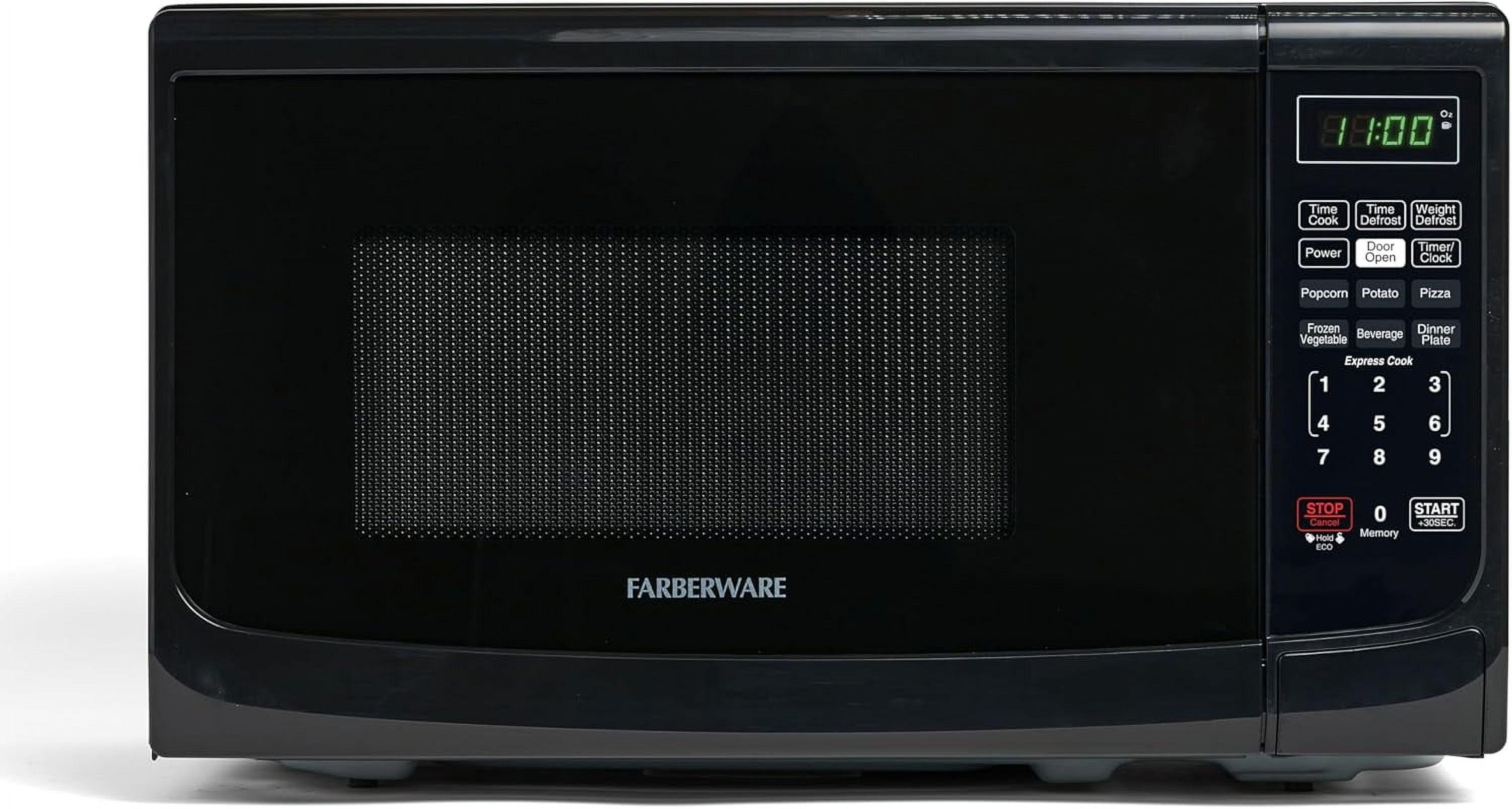 Farberware Farberware Countertop Microwave .7 Cu. Ft. 700-Watt Compact Microwave Oven FMO07ABTBKA