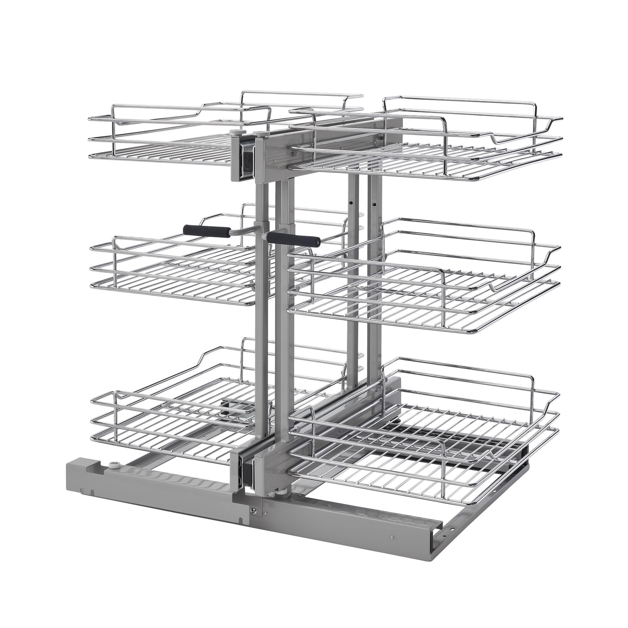 Rev-A-Shelf Rev-A-Shelf Pull Out Corner Cabinet Organizer w/Soft-Close 3 Tier