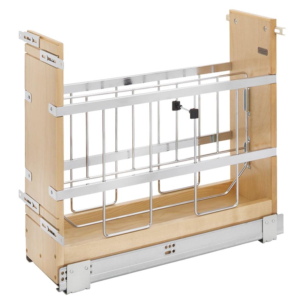 Rev-A-Shelf Wood Bakeware Pullout Organizer W/ Soft-Close