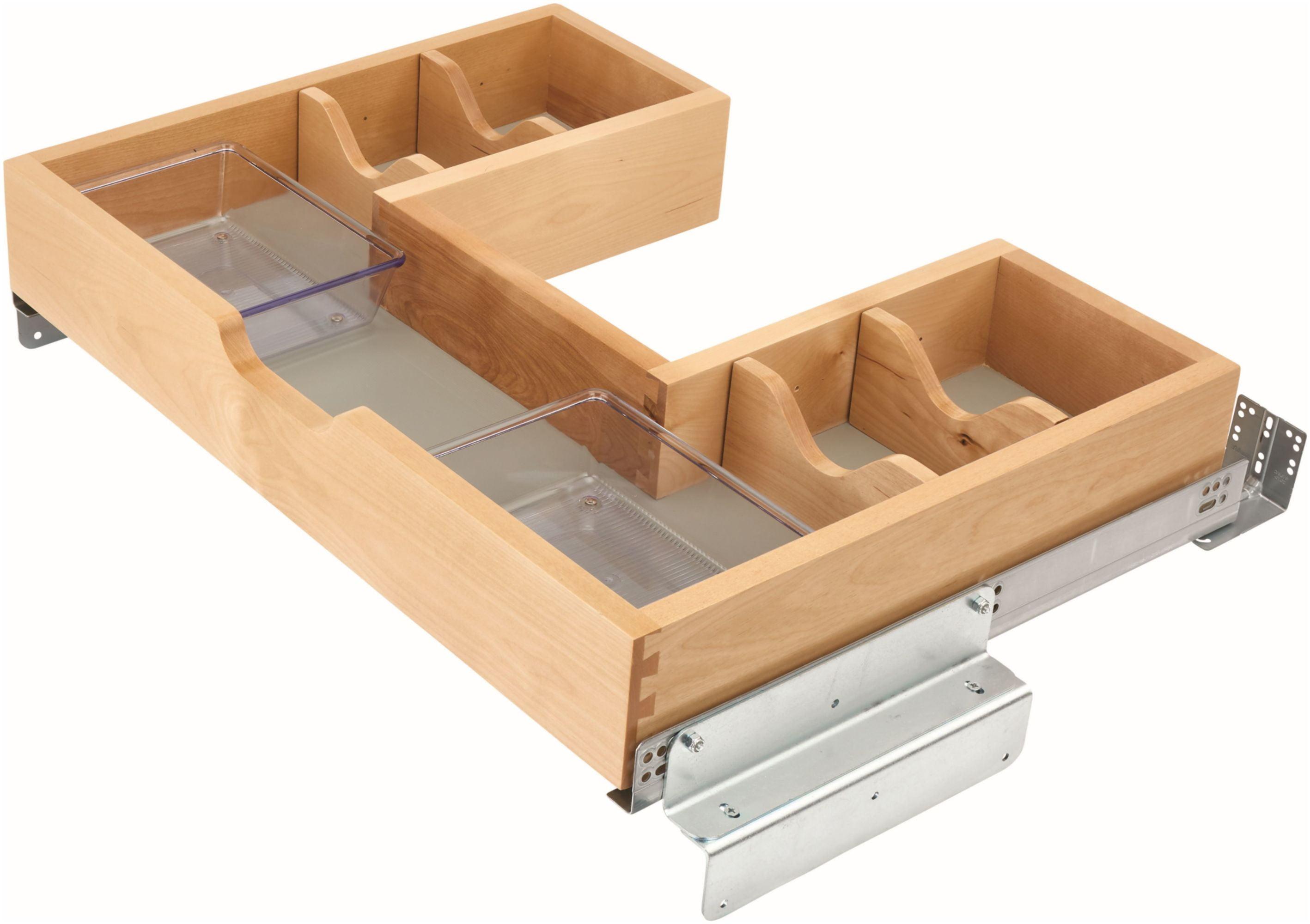 Rev-A-Shelf Rev-A-Shelf Wood Vanity Sink Cabinet Pull Out Organizer