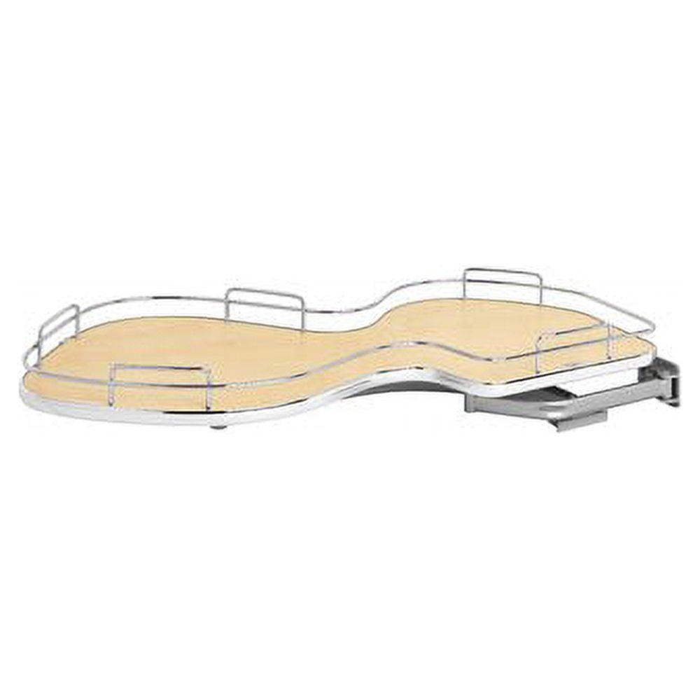 Rev-A-Shelf Contemporary Cloud Blind Corner Organizer for Blind Left Cabinet