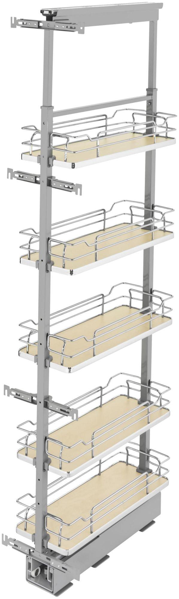 Rev-A-Shelf Rev-A-Shelf Adjustable Solid Surface Pantry System for Tall Pantry Cabinets