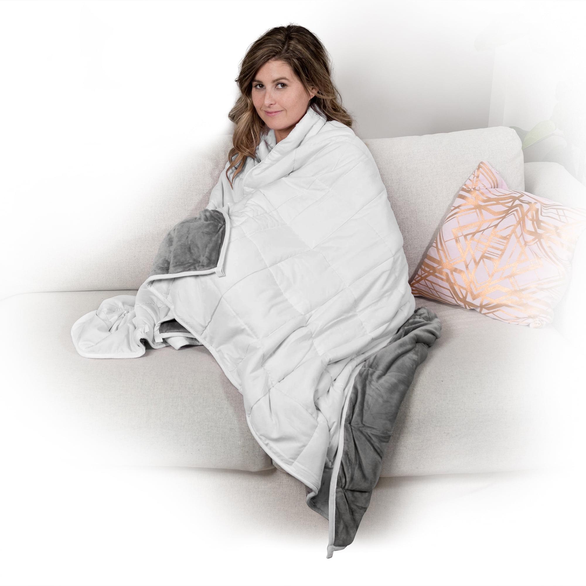 Ella Jayne Home Reversible Weighted Anti-Anxiety Blanket