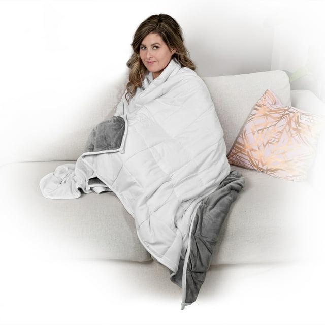 Ella Jayne Home Reversible Weighted Anti-Anxiety Blanket