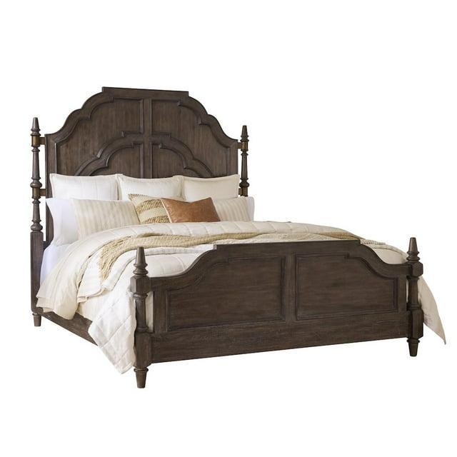 Pulaski Furniture Revival Row Scalloped Wood Panel Bed