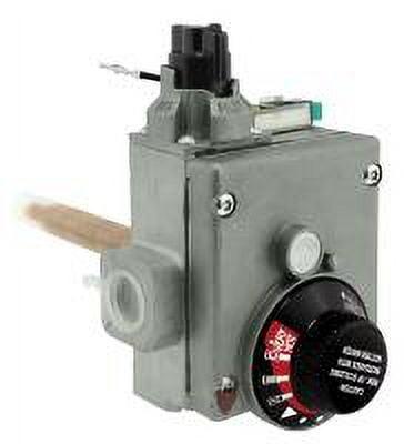 Rheem Silver Metallic Gas Control Thermostat for Water Heaters