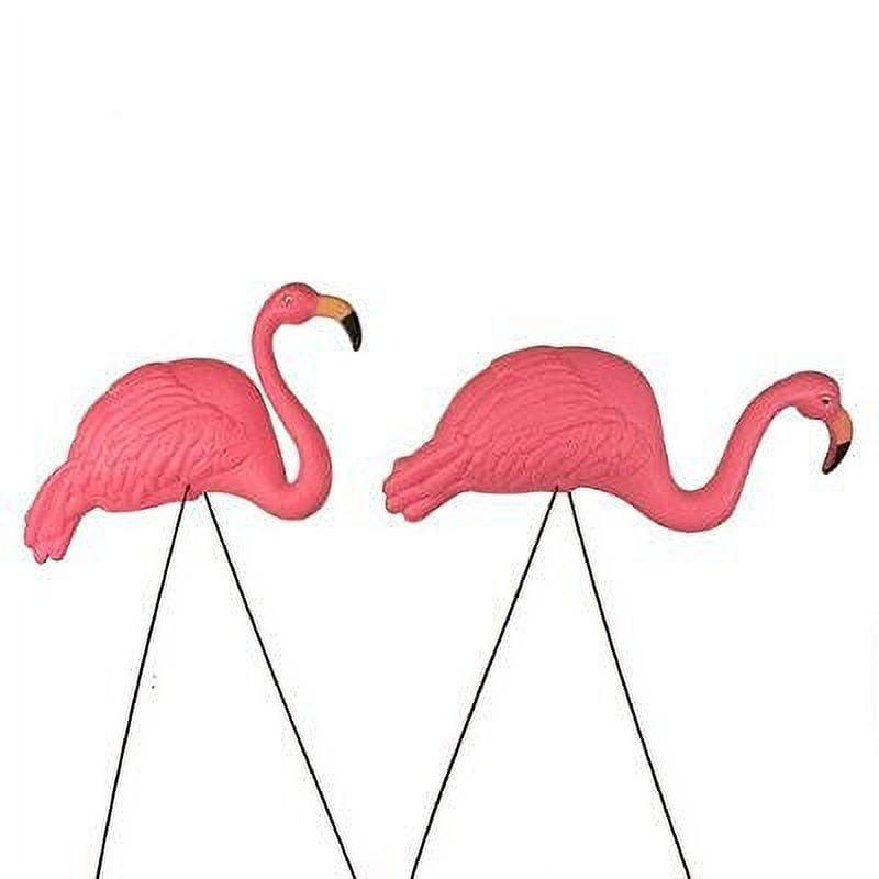 Rhode Island Novelty Two 26" Pink Flamingo Party Decoration Yard Ornaments