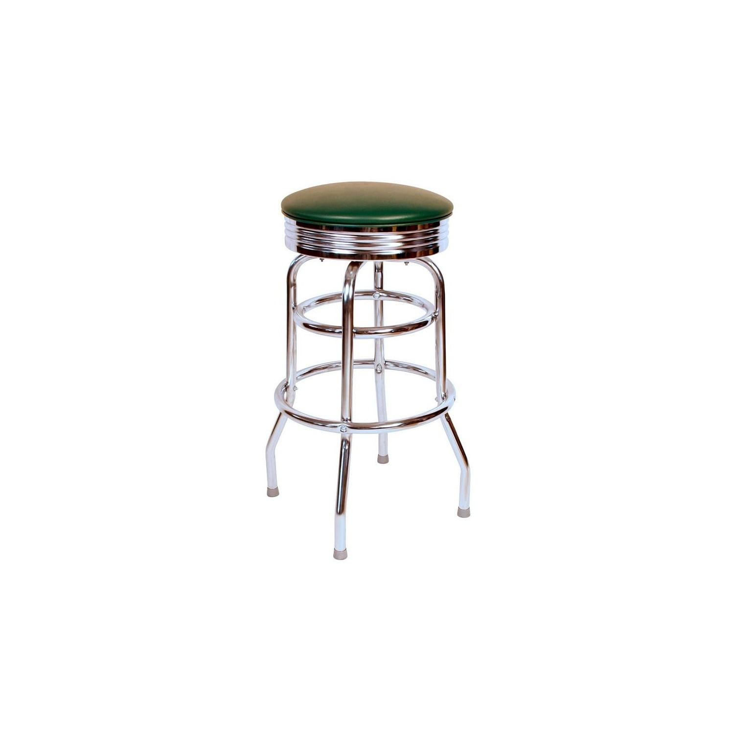 Richardson Seating 1971 Inspired Floridian Swivel Bar Stool-Color:Green