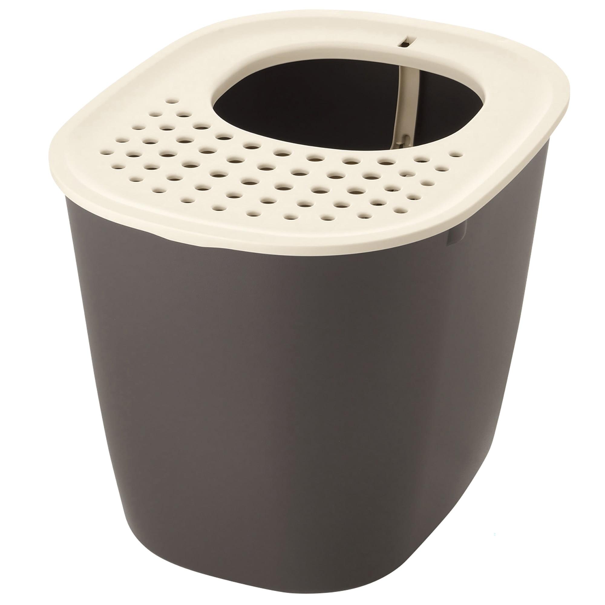 Plastic Enclosed Litter Box with Scoop