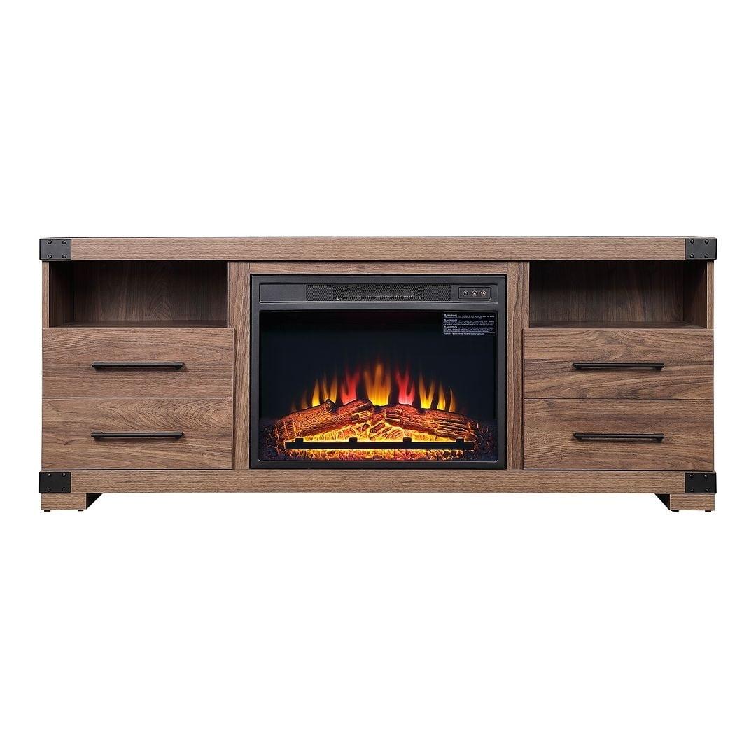 Richmond 60" Fireplace with 2 Drawers and 2 Shelves