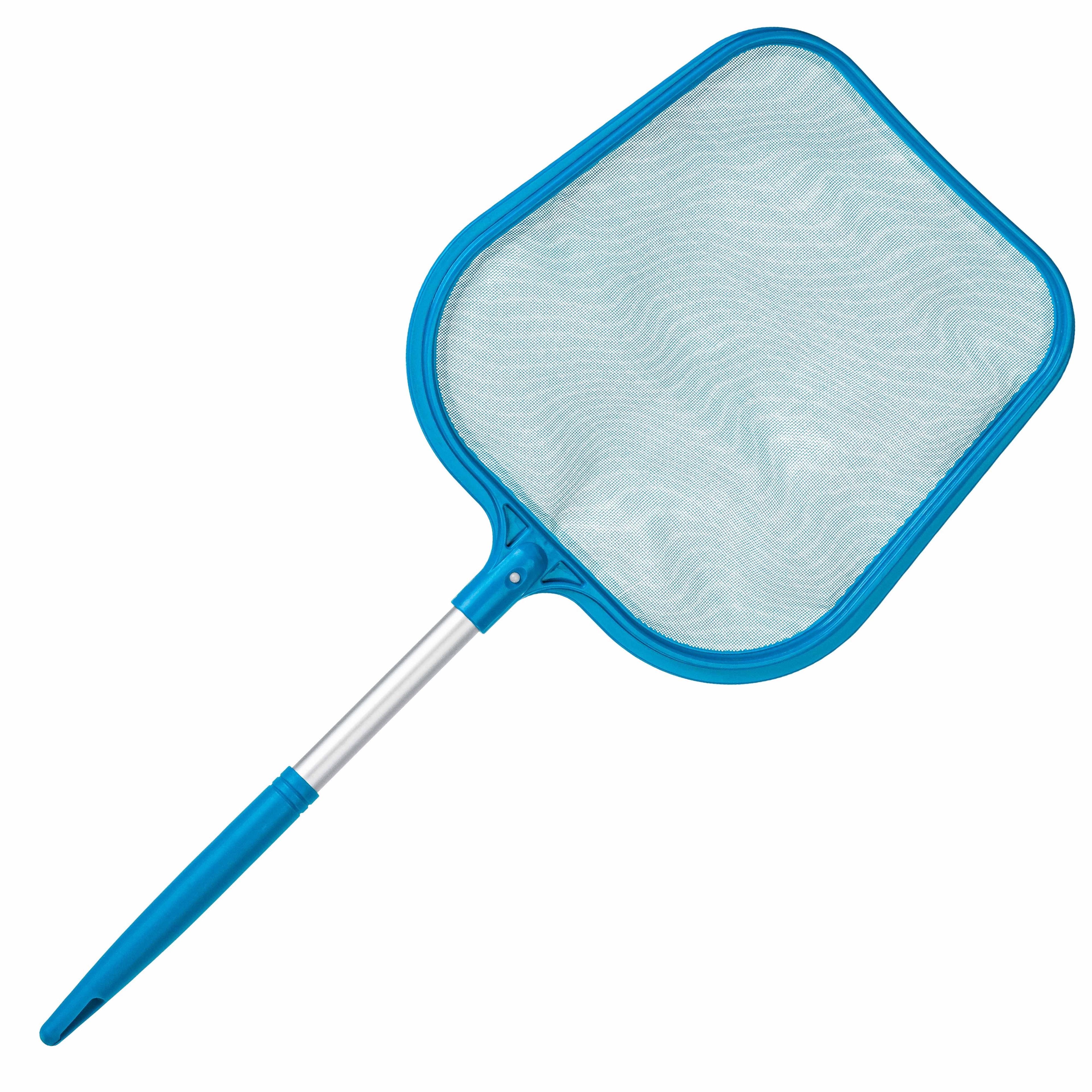 Price Drop YRichxx Pool Skimmer Net Professional Spa, Hot Tub, Pool Hand Leaf Skimmer Net, 26" Long with 12" Aluminum Pole - Fine Mesh Netting, Cleanout Leaves, Debris - Clean Pond Small Kid Kiddie I