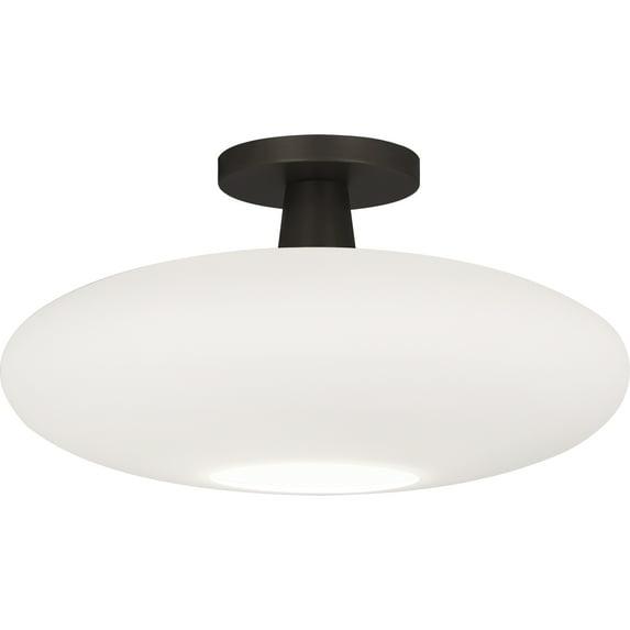 Robert Abbey Ovo Glass Semi Flush Mount