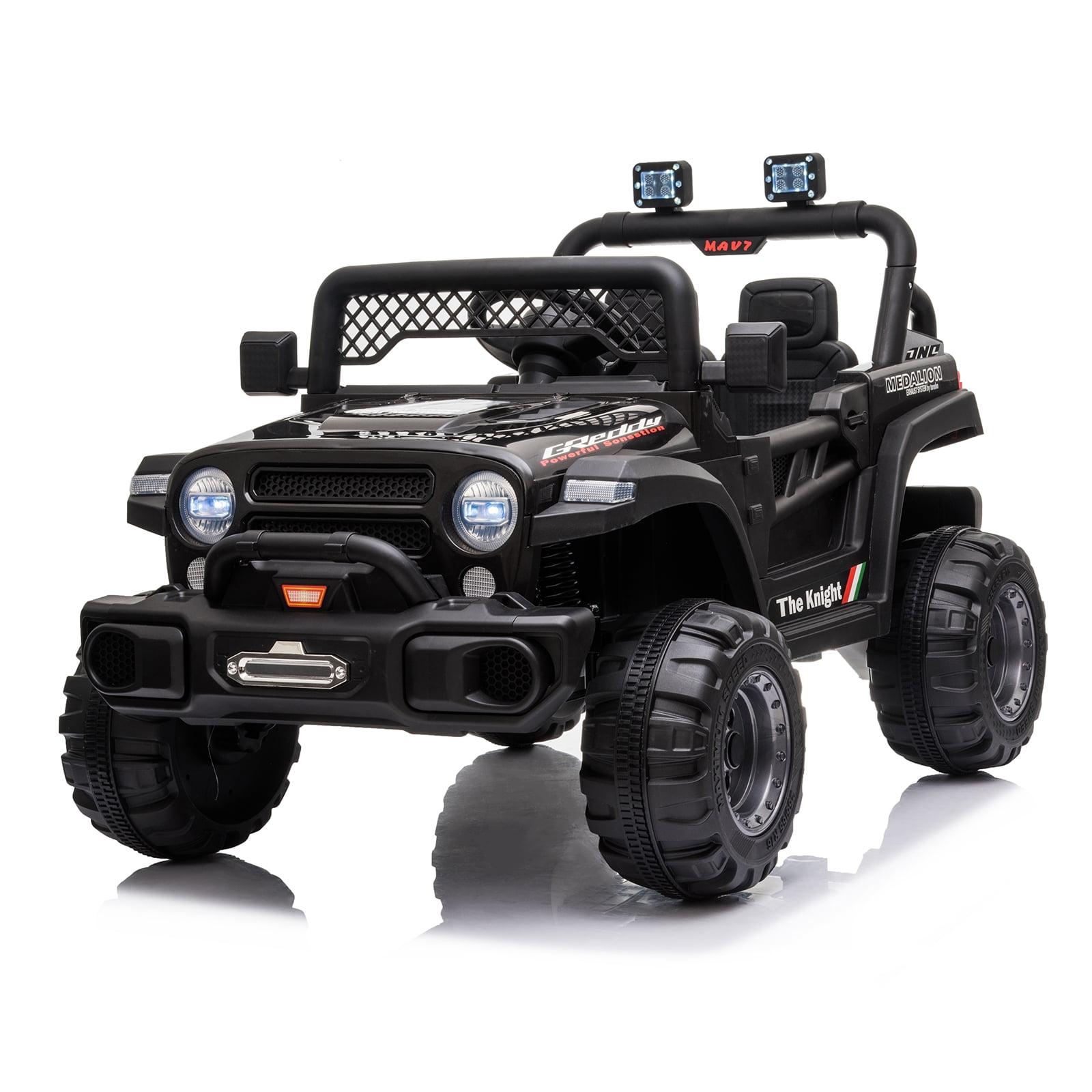 12V Black Dune Buggy UTV with Remote Control