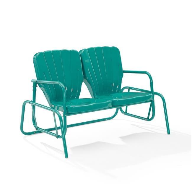 Outdoor Burley Gliding Metal Bench
