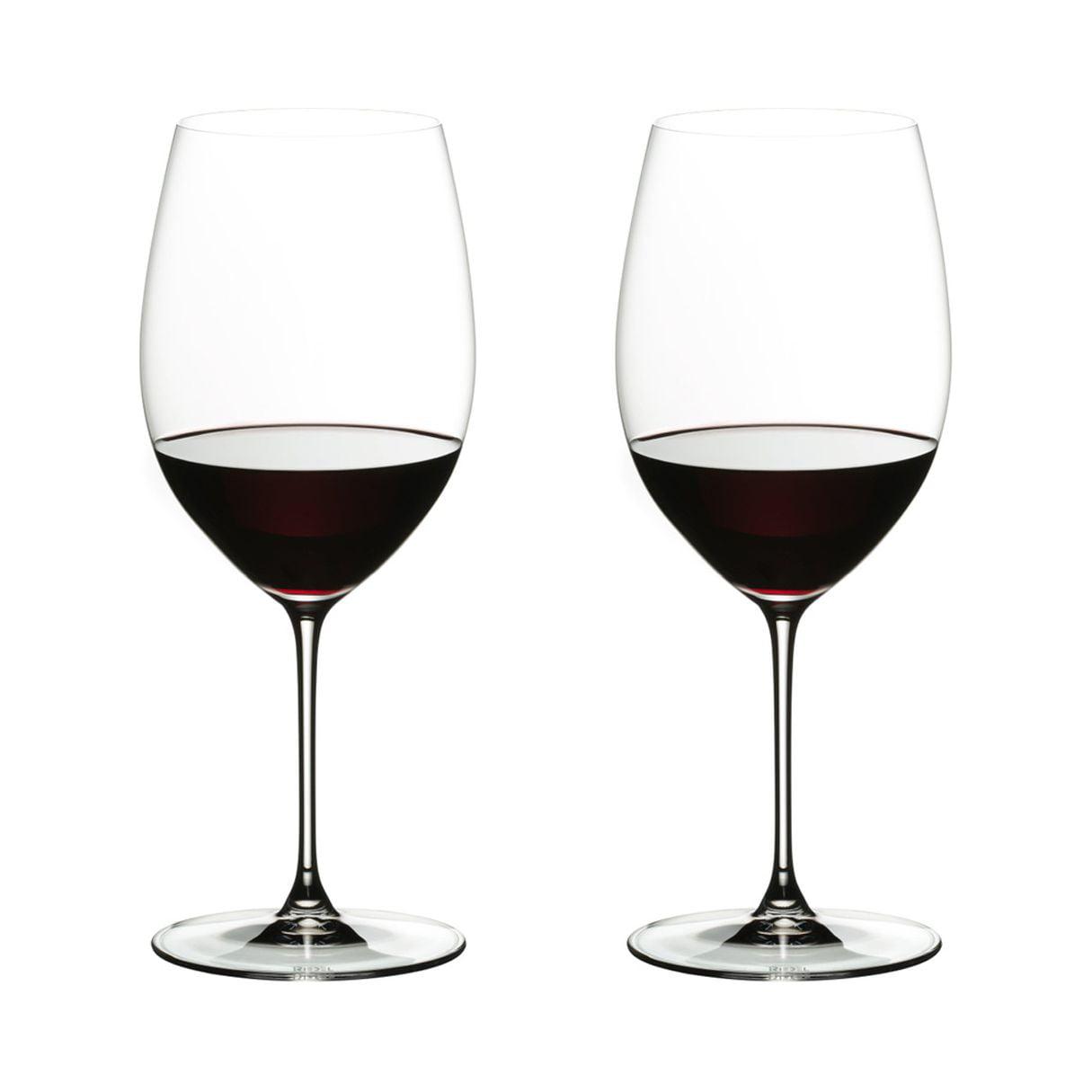 Riedel Veritas Dishwasher Safe Crystal Cabernet/Merlot Wine Glass (2 Pack)