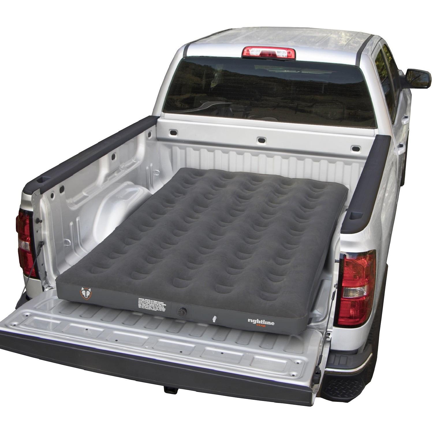 Full Size Gray PVC Truck Bed Air Mattress with Pump