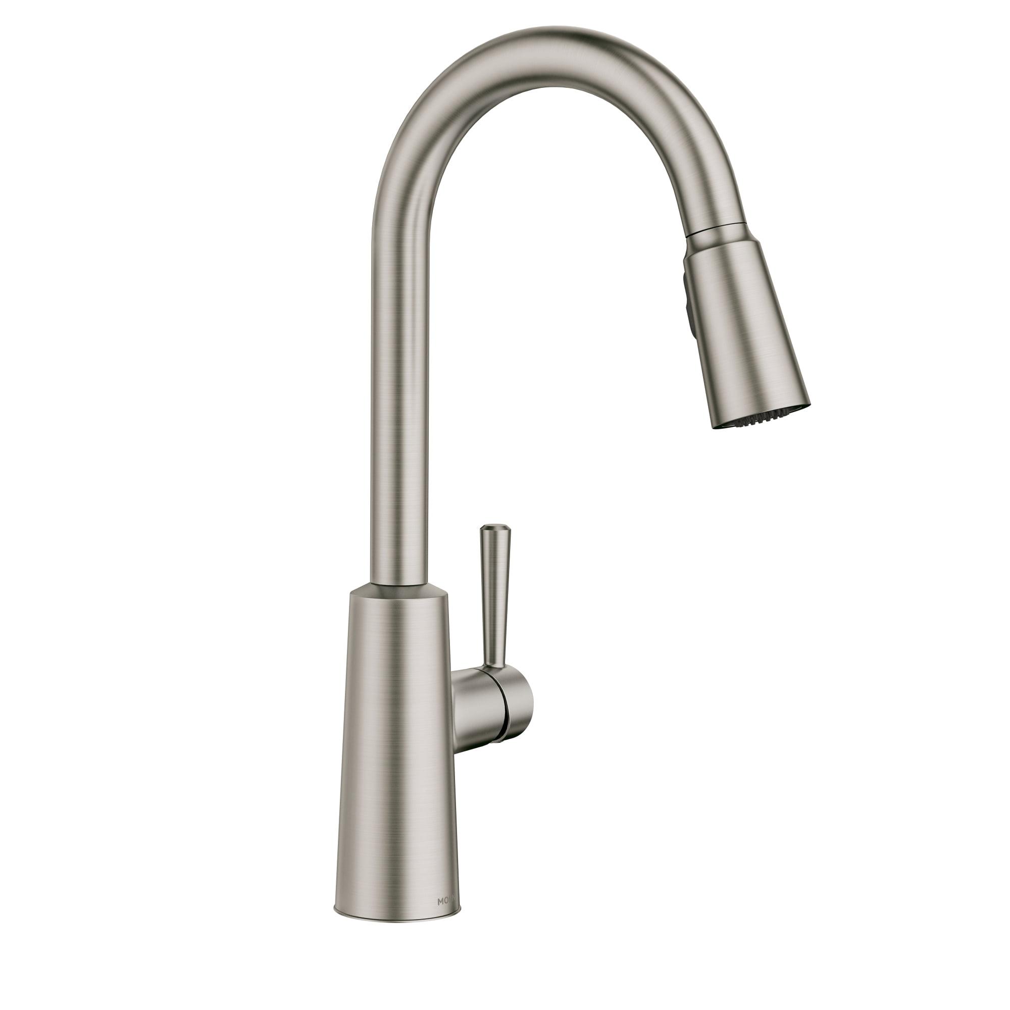 Riley Spot Resist Stainless Steel Pulldown Kitchen Faucet