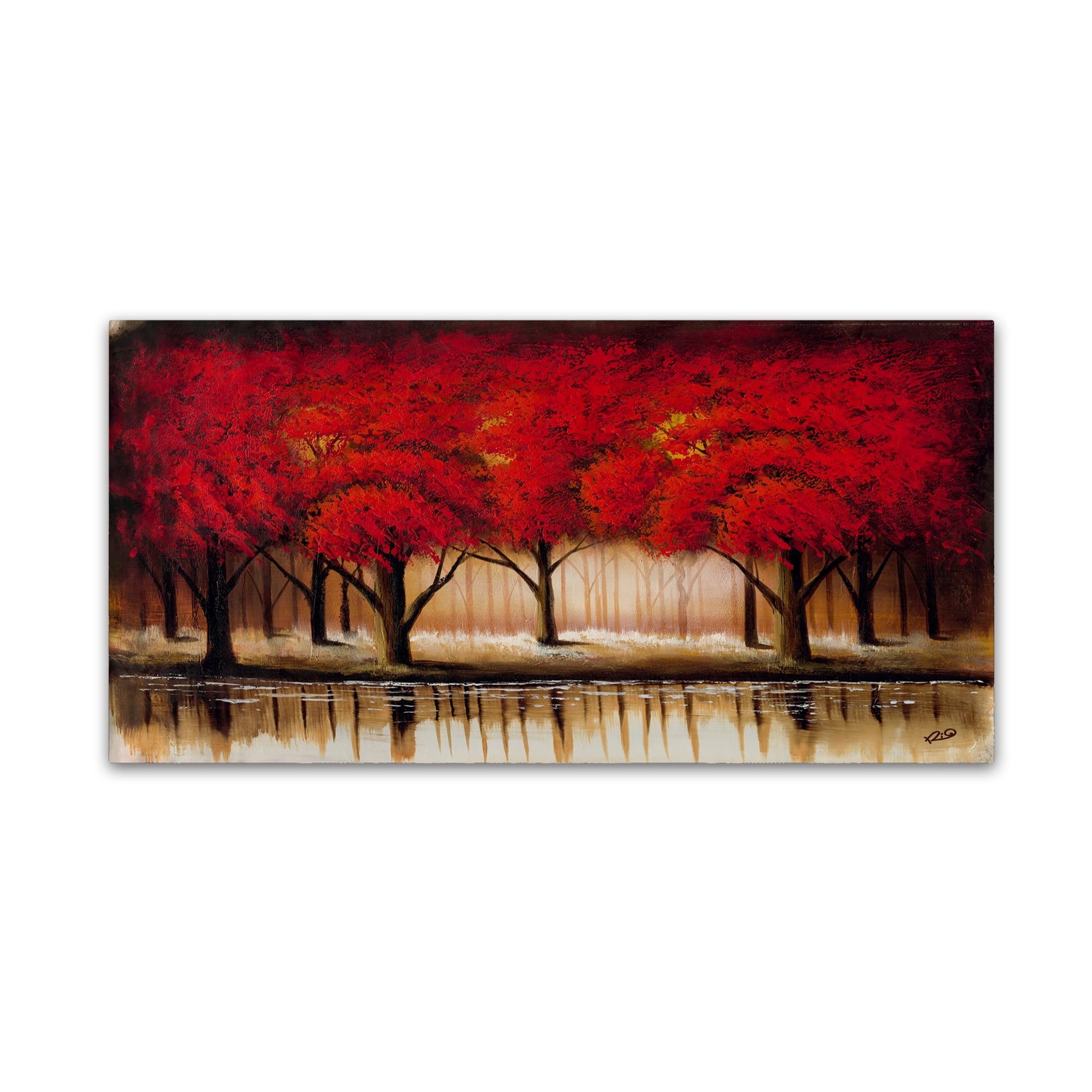 " Parade Of Red Trees " by Rio