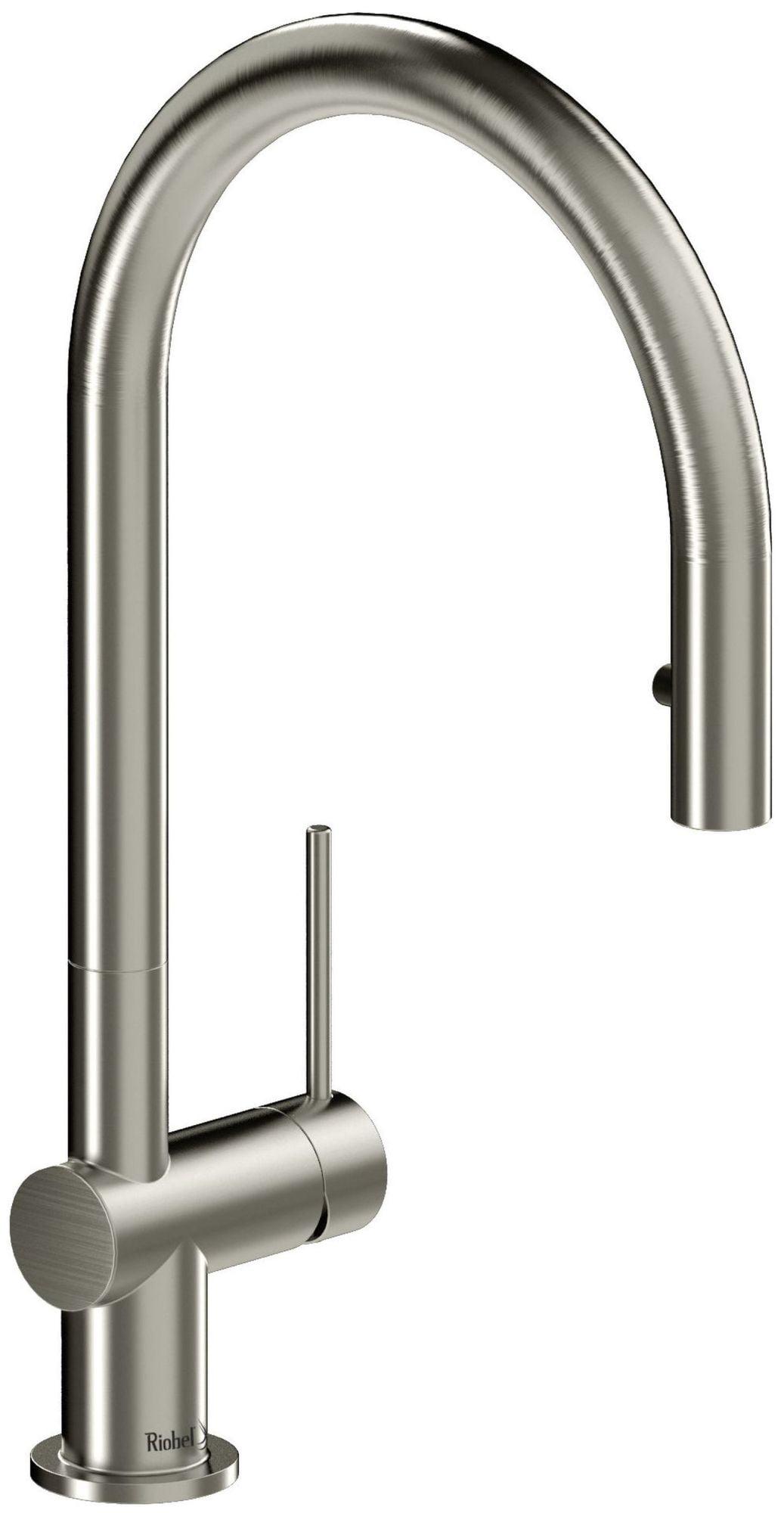 Stainless Steel Modern Pull-Down Kitchen Faucet with Spray