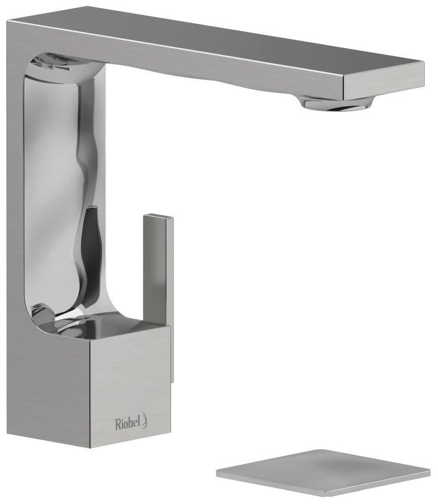 Elegant Single Handle Chrome Lavatory Faucet with Ceramic Disc Valve