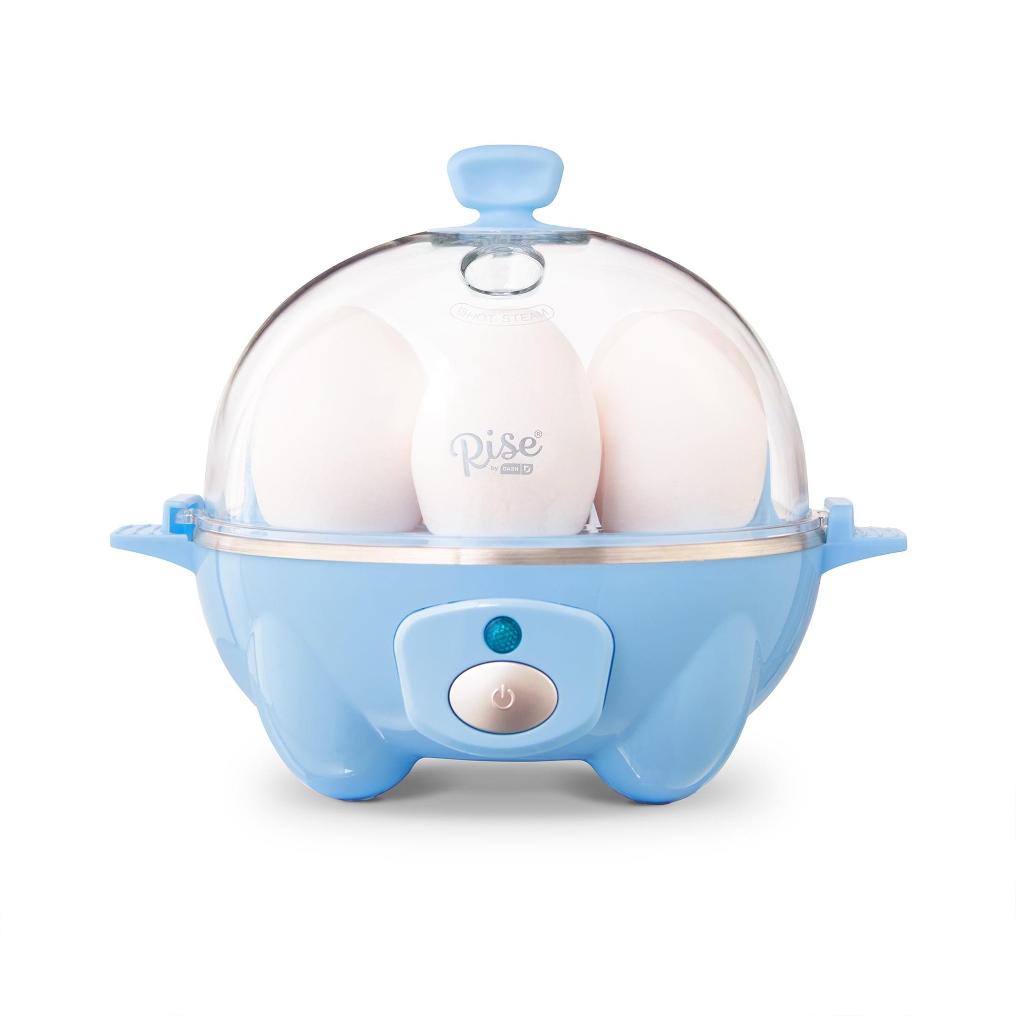 Rise by Dash Blue 7-Egg Capacity Electric Egg Cooker