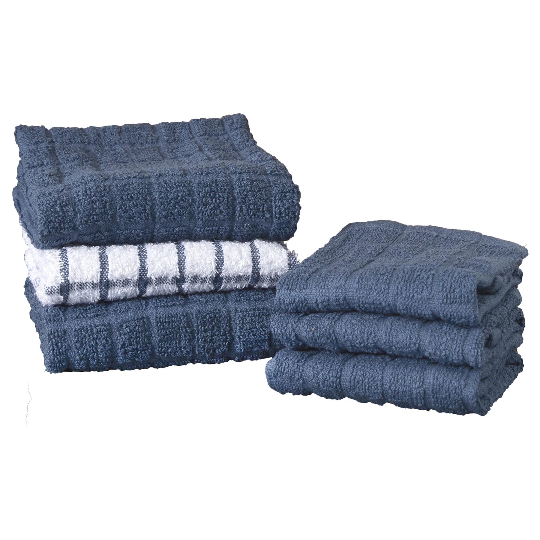 Cotton Plaid Kitchen Towel Linen Set