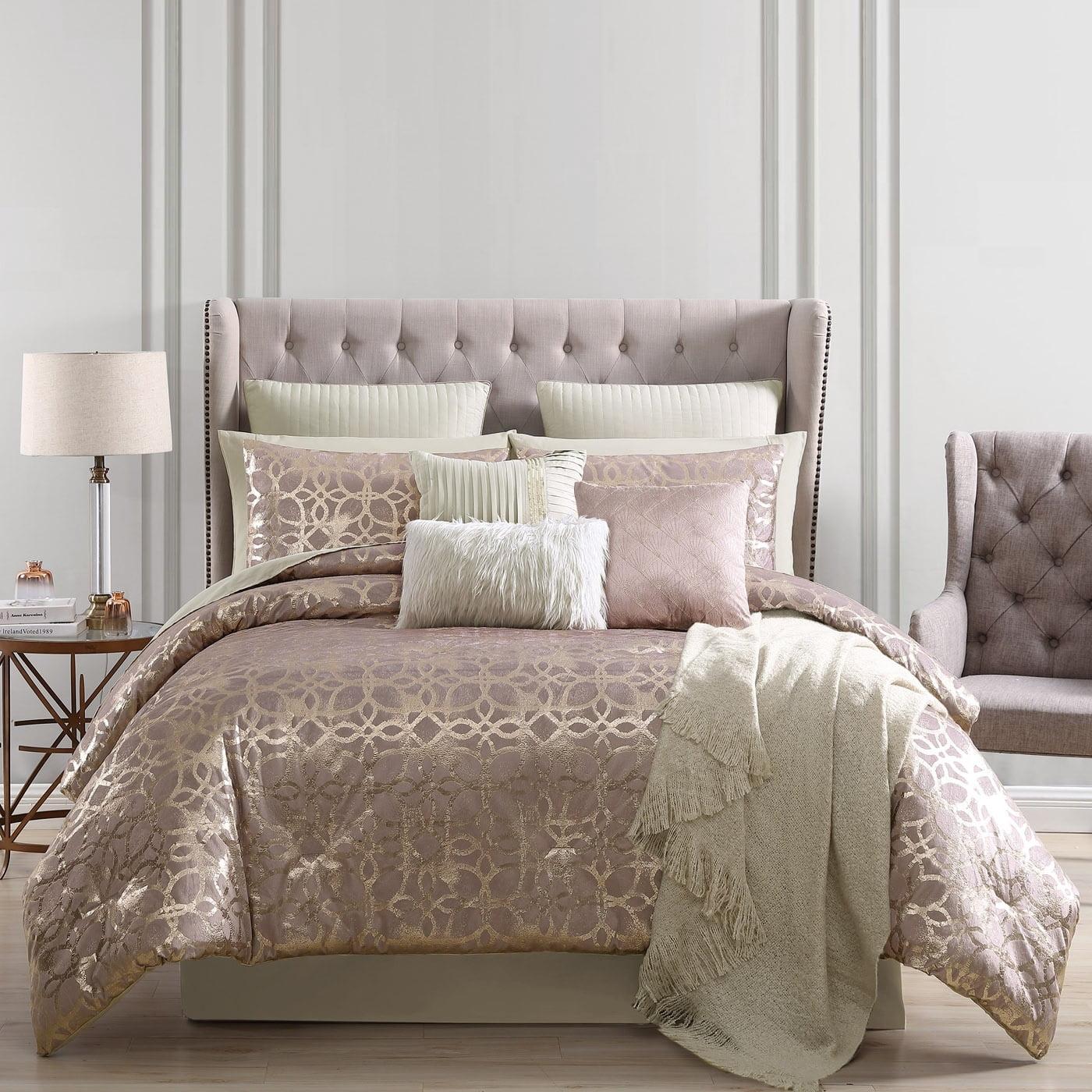 Riverbrook Home Shea 10 Piece Full Blush Comforter Set 84100