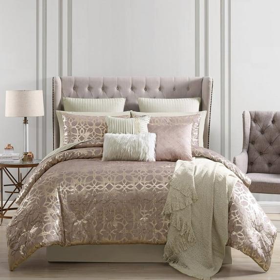 Riverbrook Home Shea 10 Piece Full Blush Comforter Set 84100