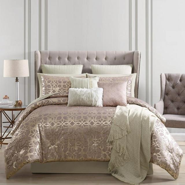 Riverbrook Home Shea 10 Piece Full Blush Comforter Set 84100