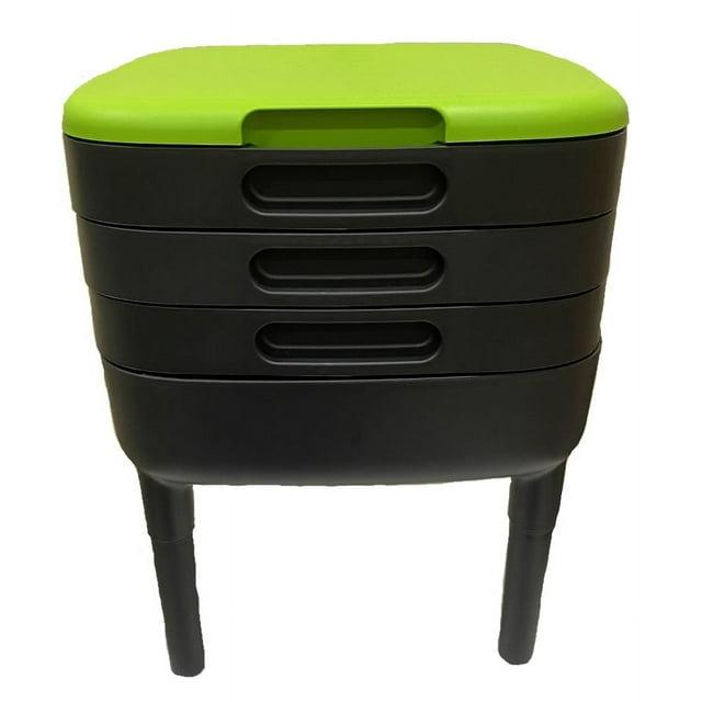 Riverstone Industries 6 Gallons Plastic Odor Resistant Worm Bin