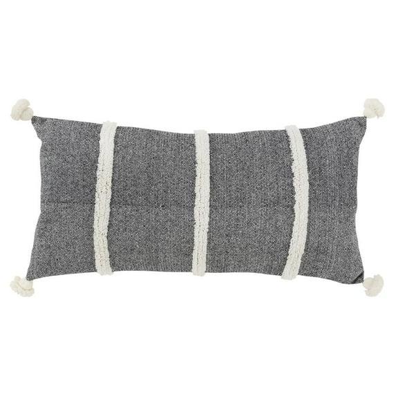 Rizzy Home Tassels Cotton Throw Pillow
