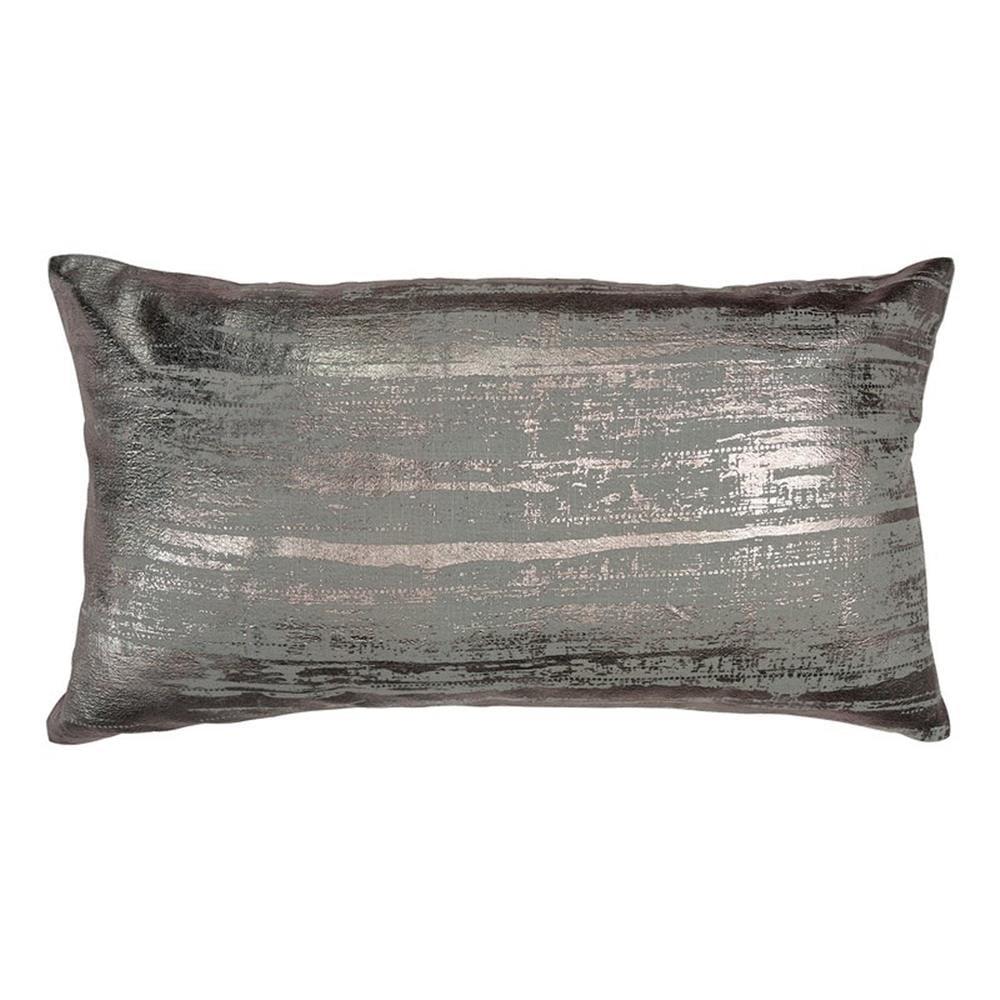 Abstract Cotton Throw Pillow